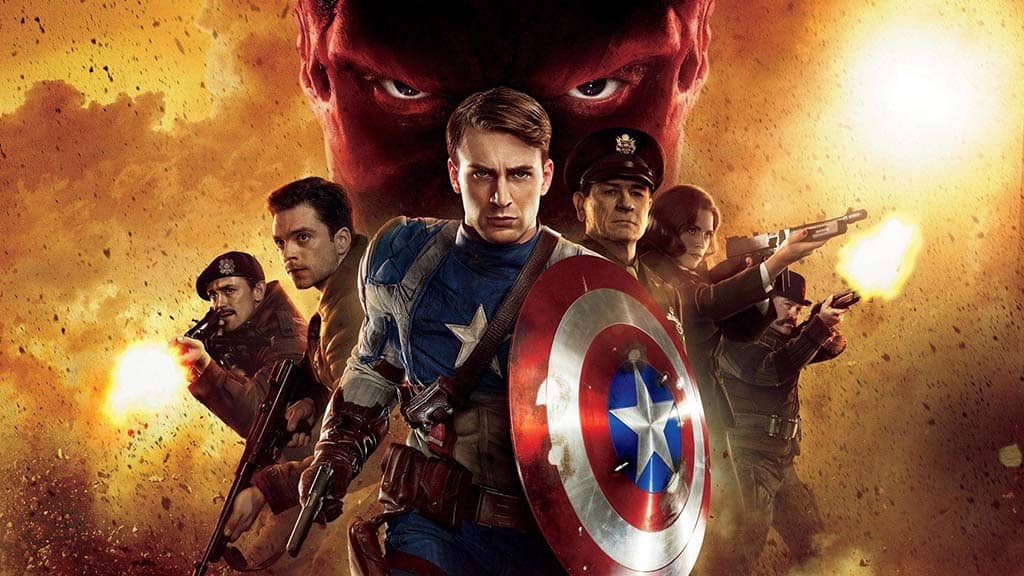 فیلم کاپیتان آمریکا اولین انتقامجو از بهترین فیلم های کریس ایوانز